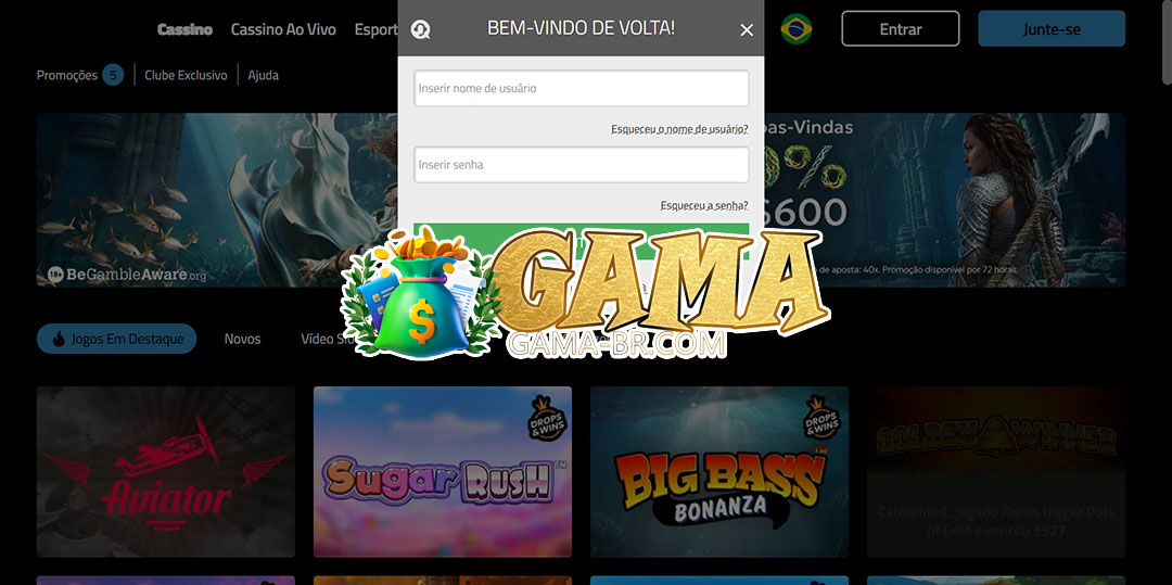 gama login